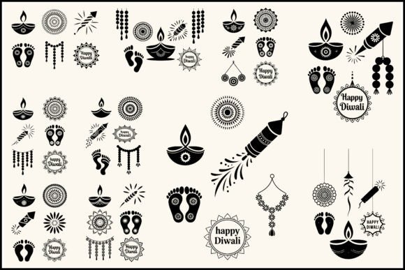 Download Diwali Silhouette SVG Bundle - Bundle Collection