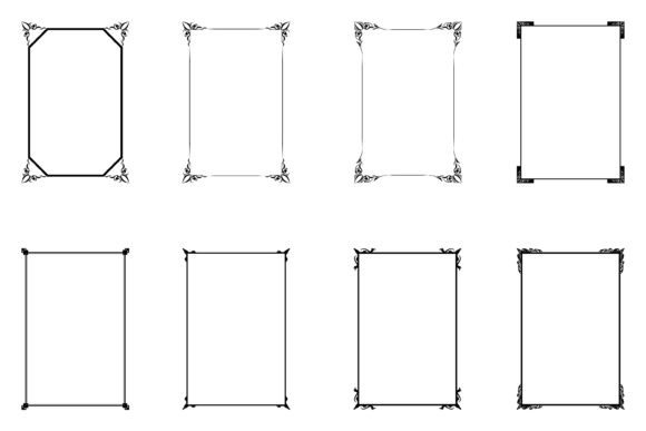 Download Bundle of Decorative Frames. Set 1 - Bundle Collection