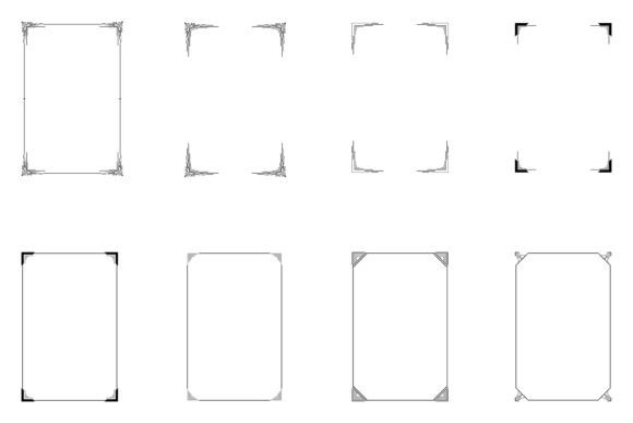 Download Bundle of Decorative Frames. Set 10 - Bundle Collection