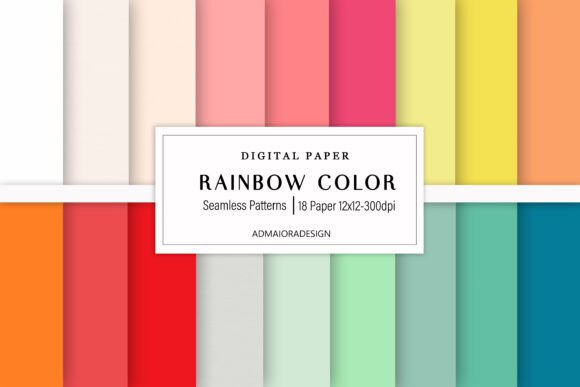 Download Rainbow Digital Paper - Bow Collection