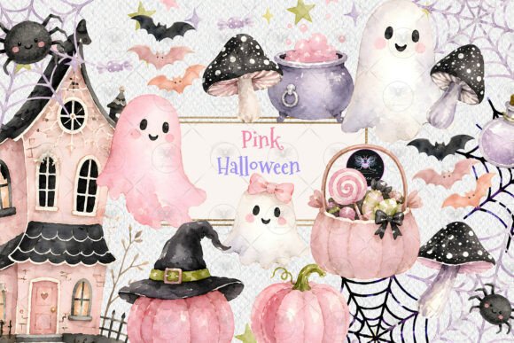 Download Pink Halloween Ghost Clipart - Ghost Collection