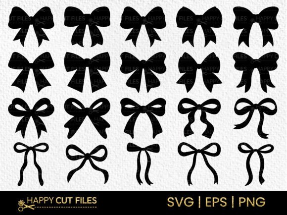 Download Ribbon Bow Coquette Laser Cut Svg Bundle - Bundle Collection