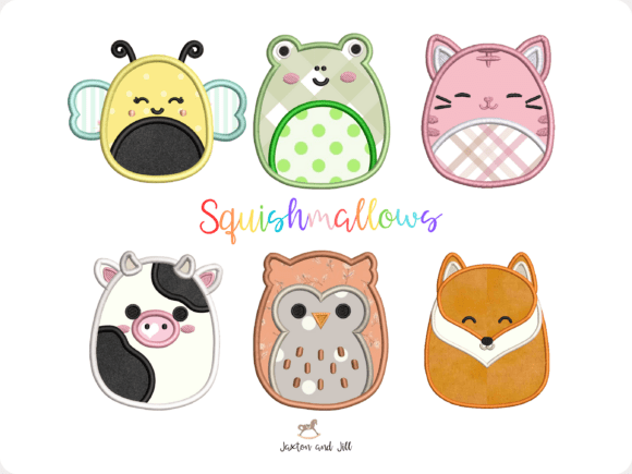 Download Squishmallow Embroidery Design Bundle - Bundle Collection