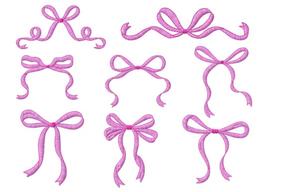 Download Creative Bow Embroidery Bundle - Bundle Collection