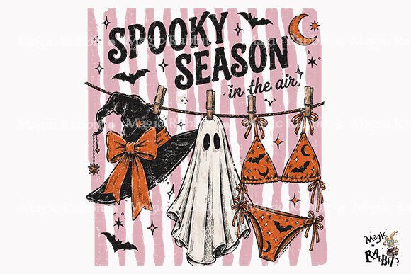 Download Spooky Season Bikini Ghost PNG - Ghost Collection