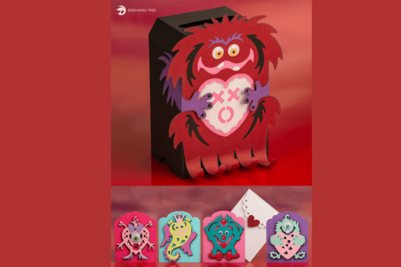 Download Love Me a Monster SVG Bundle - Premium Resources