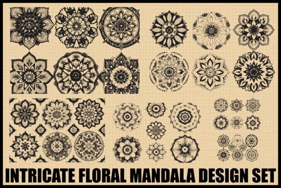 Download Boho Floral Mandala Bundle Set - Bundle Collection