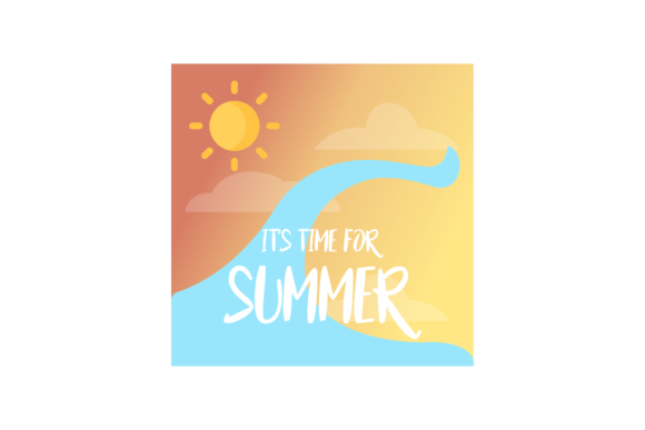 Download Summer Illustrations Wave Sea Beach Blue - Illustration Collection