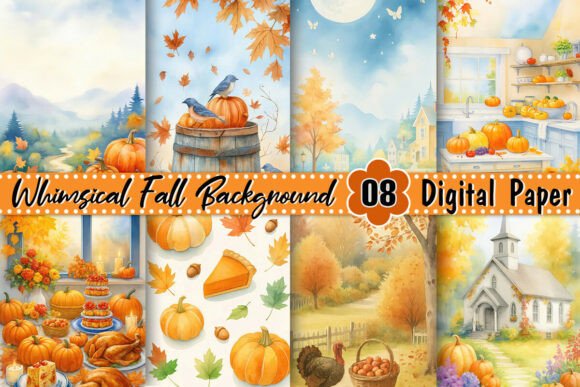 Download Whimsical Fall Background - Whimsical Collection